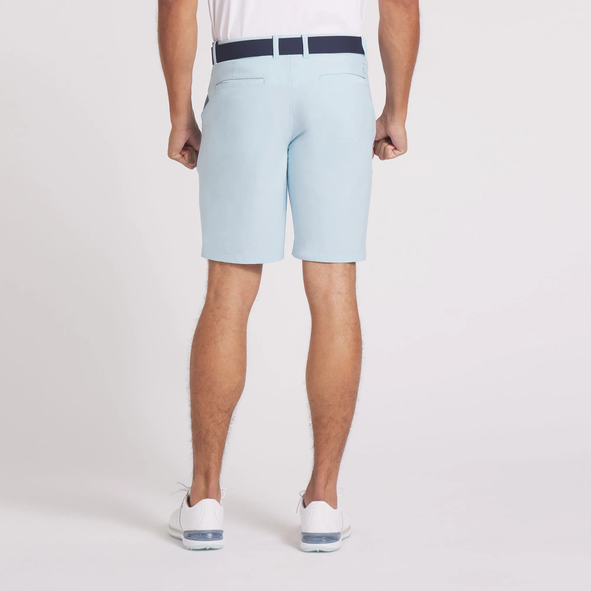 101 Solid 9" Golf Shorts | Silver Sky