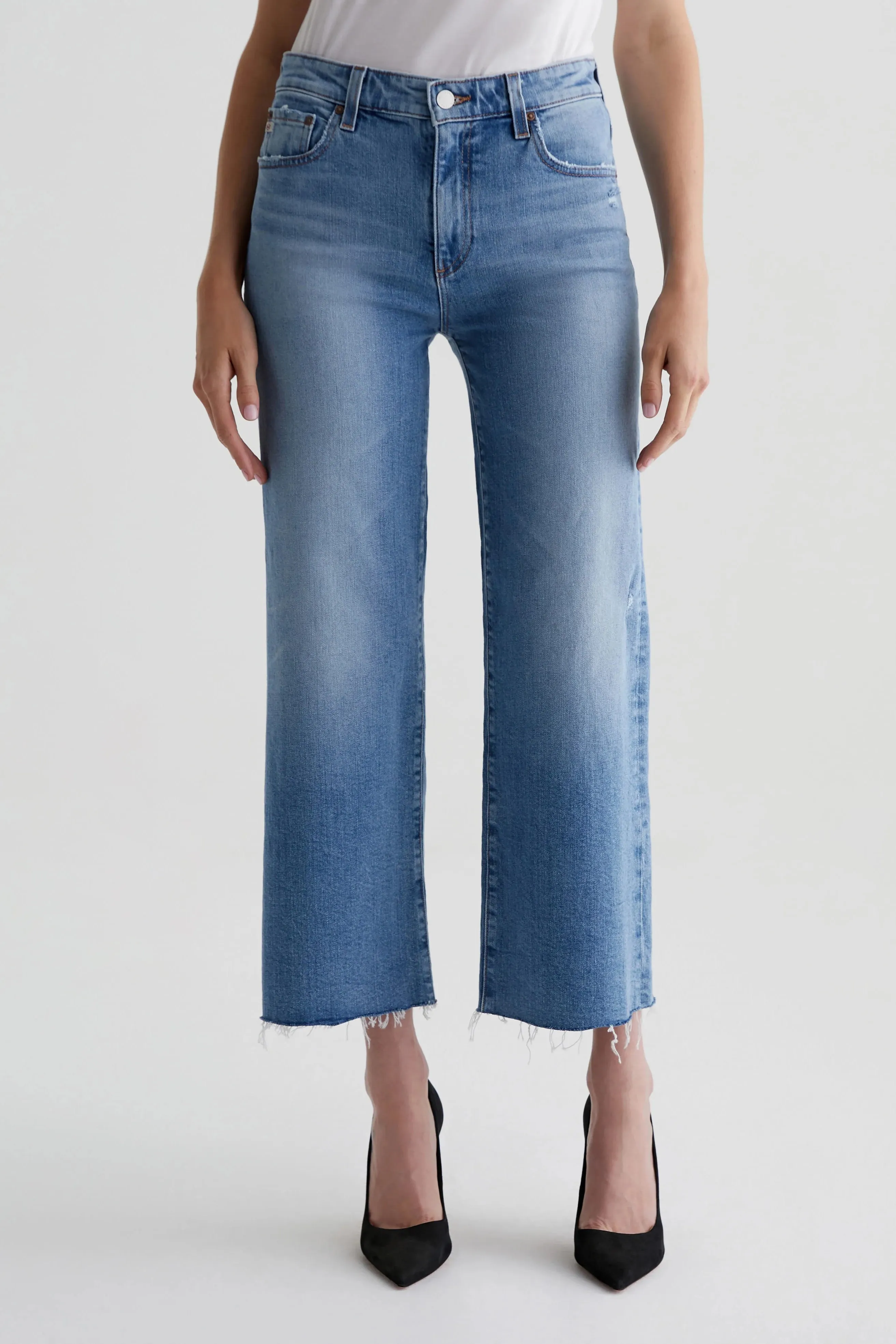 AG Jeans Saige Wide Leg Crop