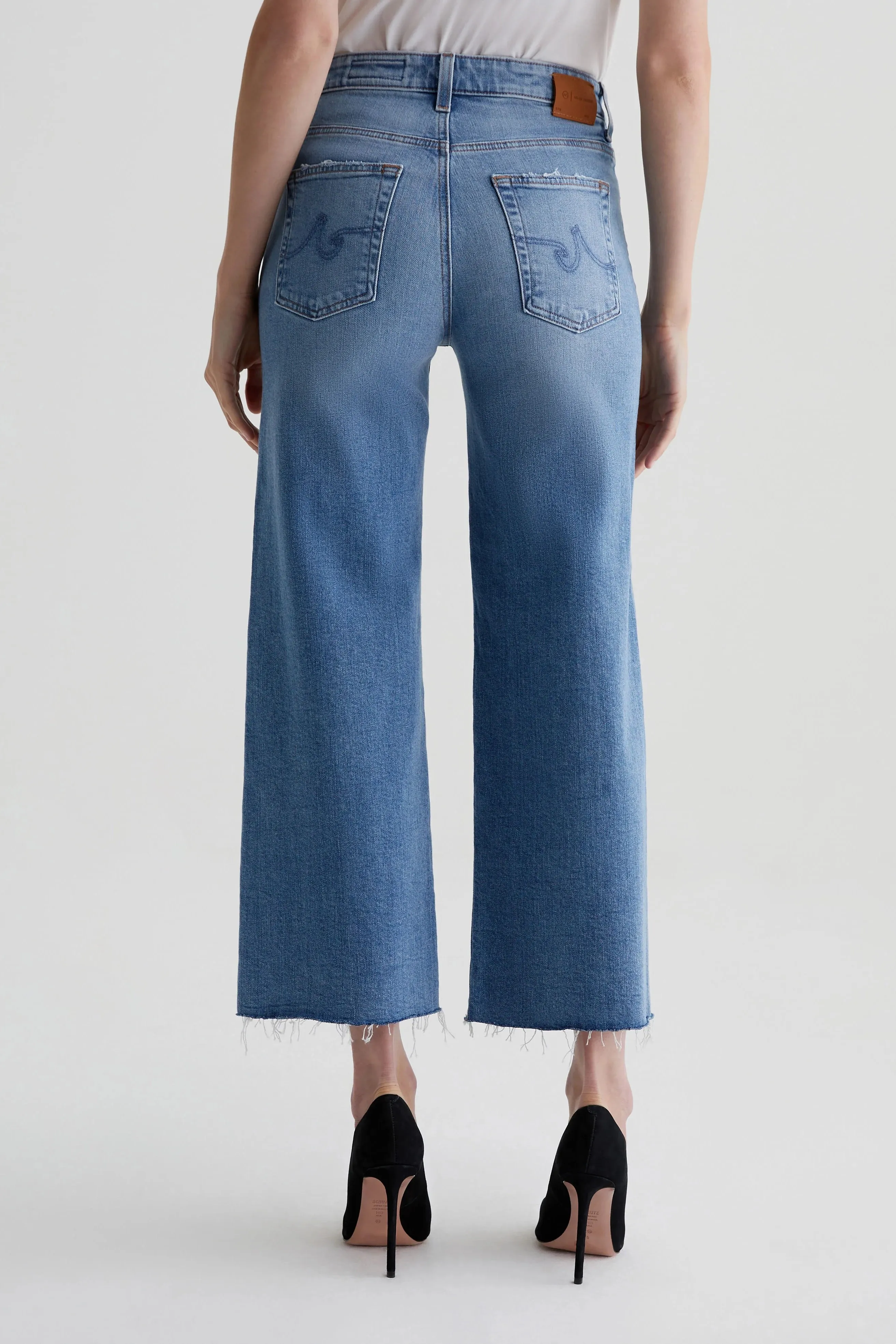 AG Jeans Saige Wide Leg Crop