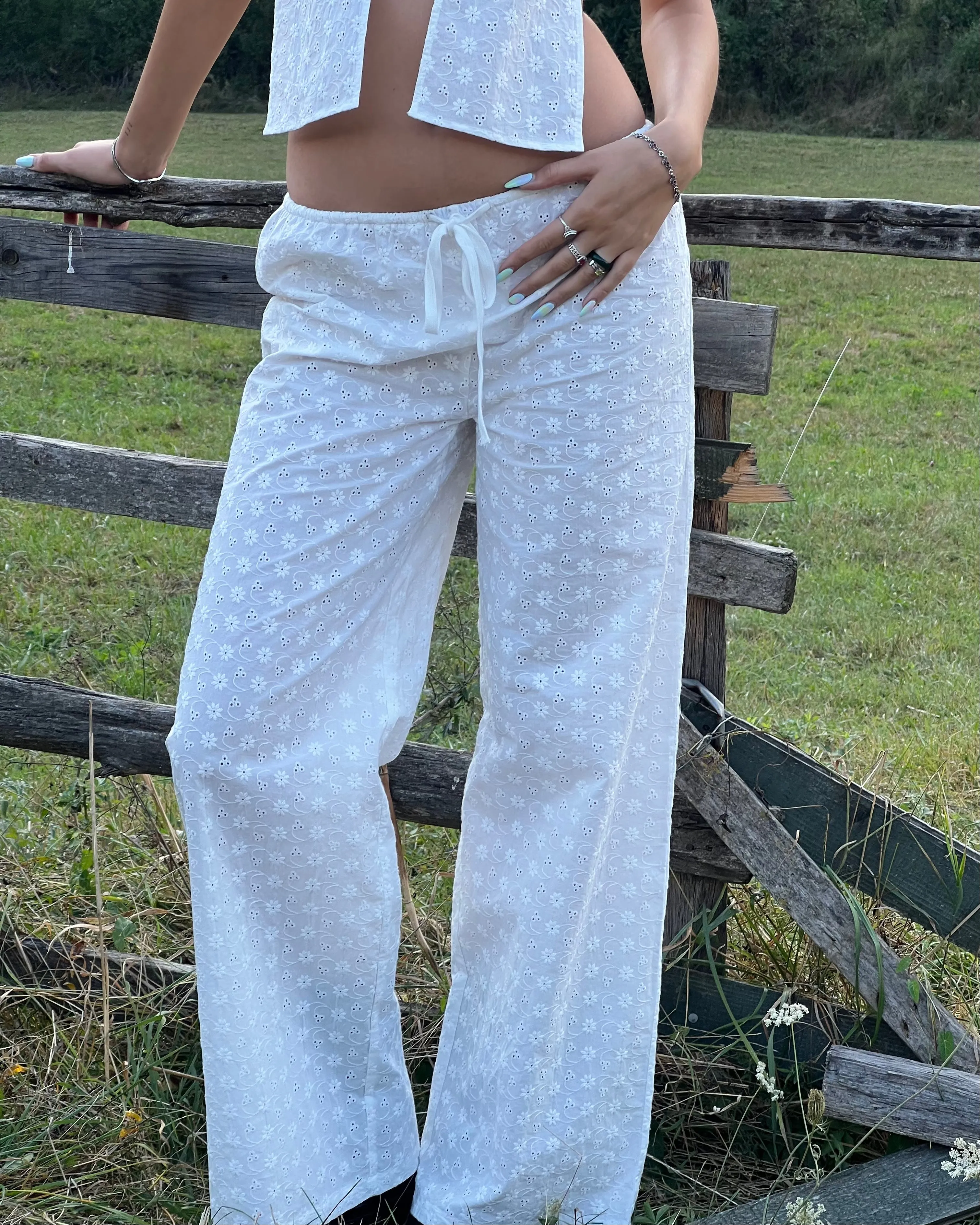 Bambi Eyelet Pants