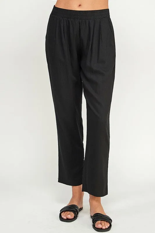 Beach Mode Linen Blend Pant