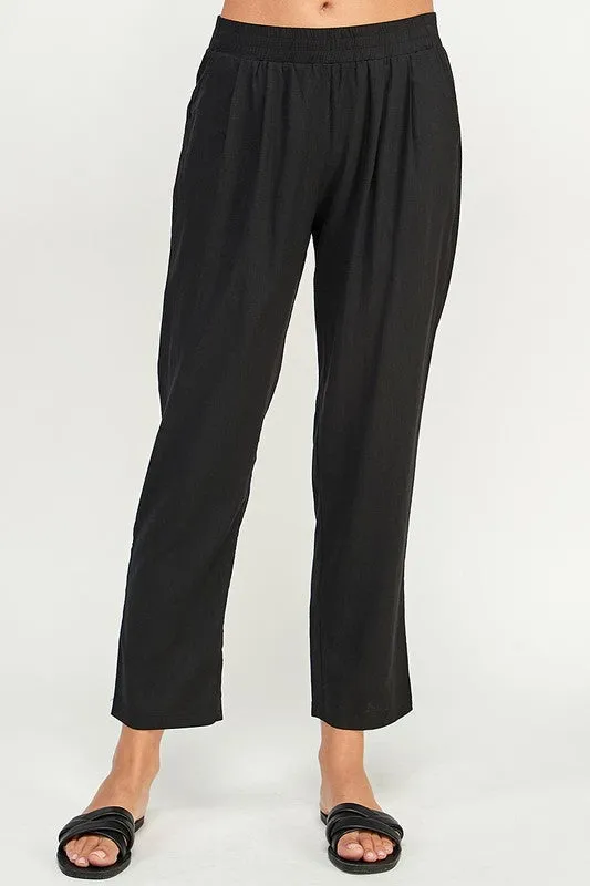 Beach Mode Linen Blend Pant