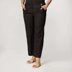 Black Western Pants PW2554