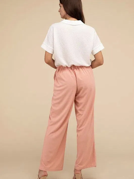 Born to be Real Waffle Trouser Pants