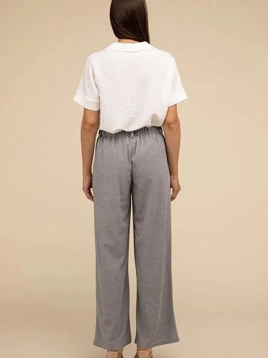 Born to be Real Waffle Trouser Pants