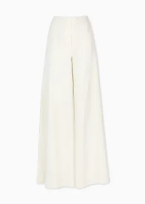 Brigitte - Linen, Wide Leg Black Palazzo Pants