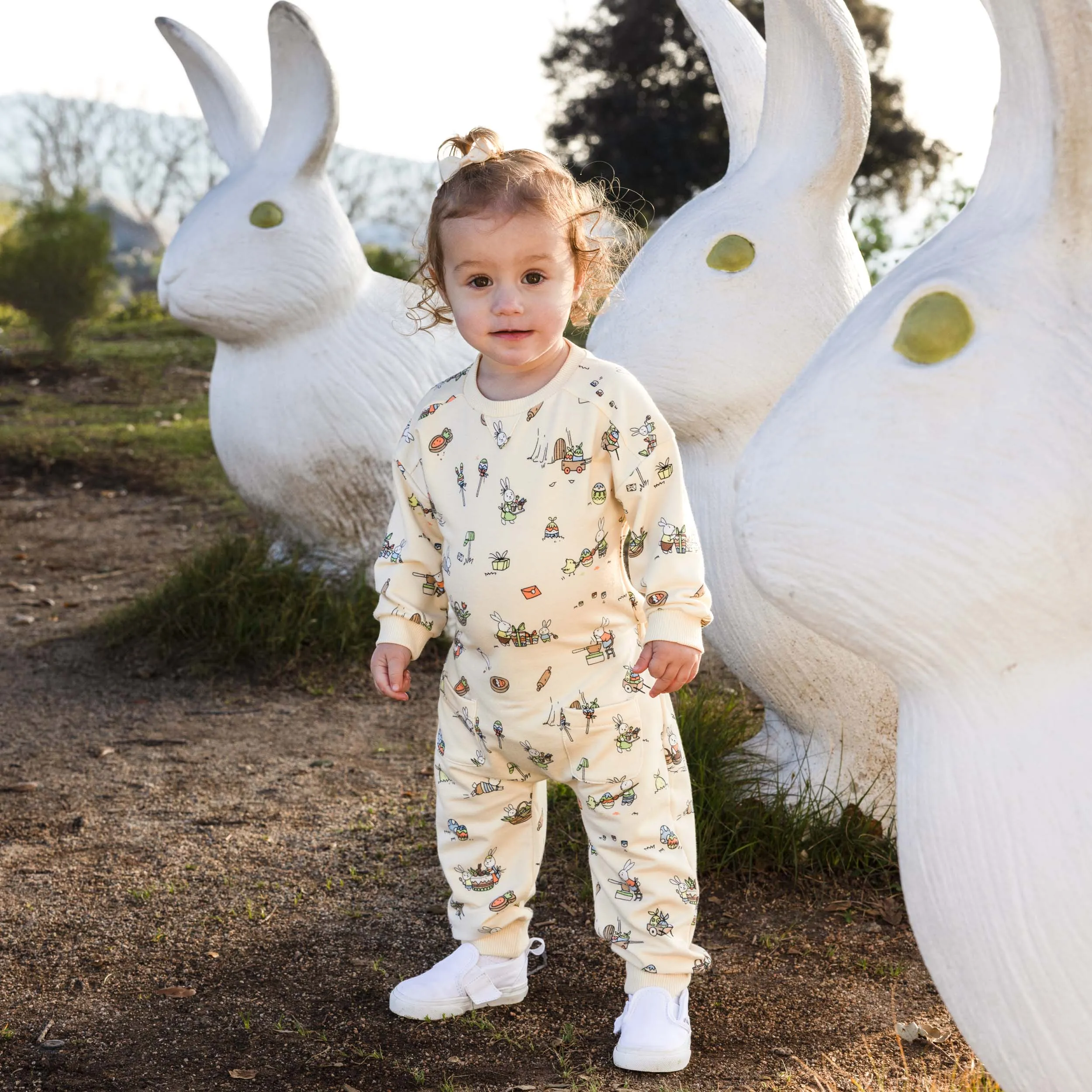 Bunny Workshop French Terry Daywear Romper