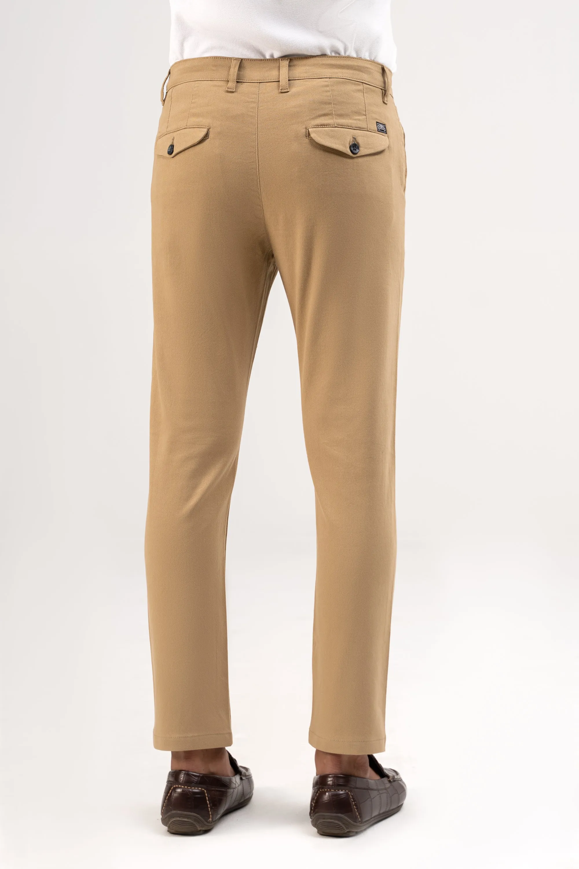 CROSS POCKET DOBBY PANT KHAKI