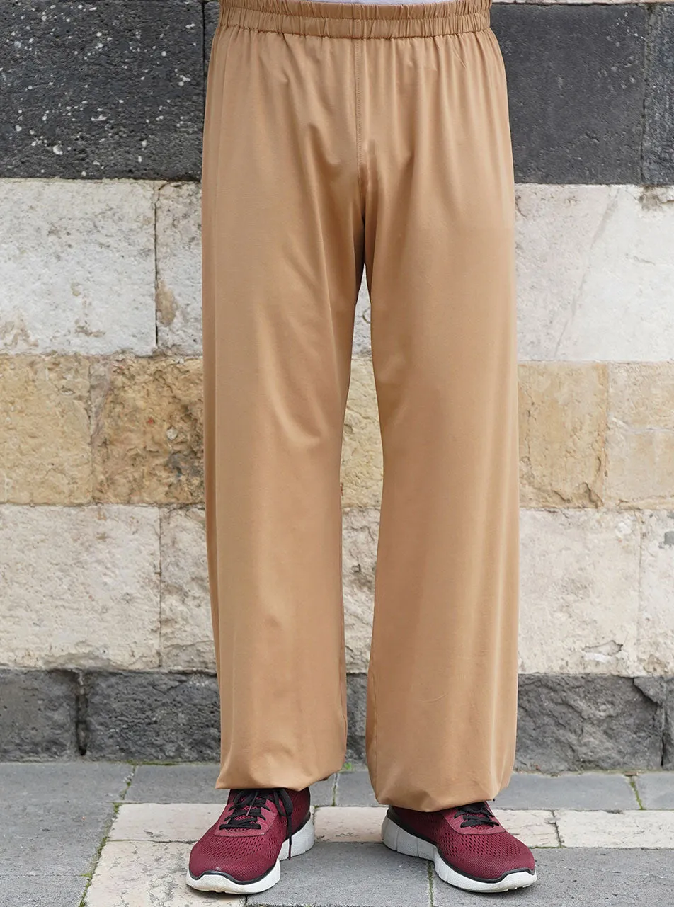 Elasticized Sporty Trousers