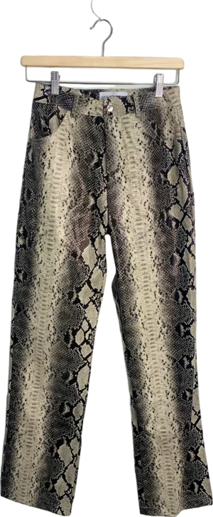 Fashion Nova Multi Snake Print Pants XS