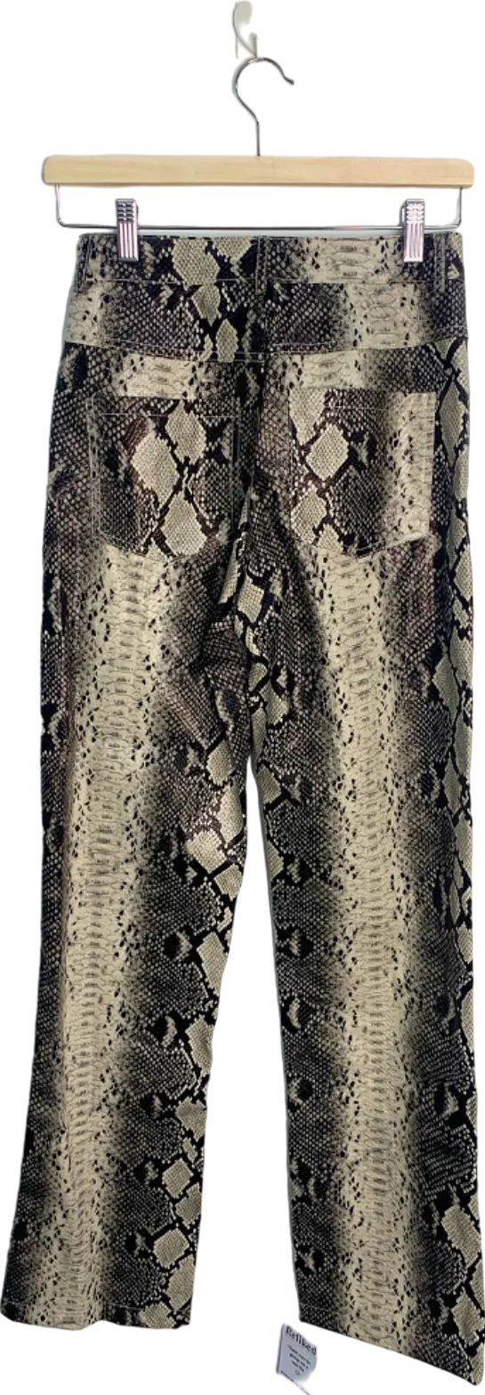 Fashion Nova Multi Snake Print Pants XS