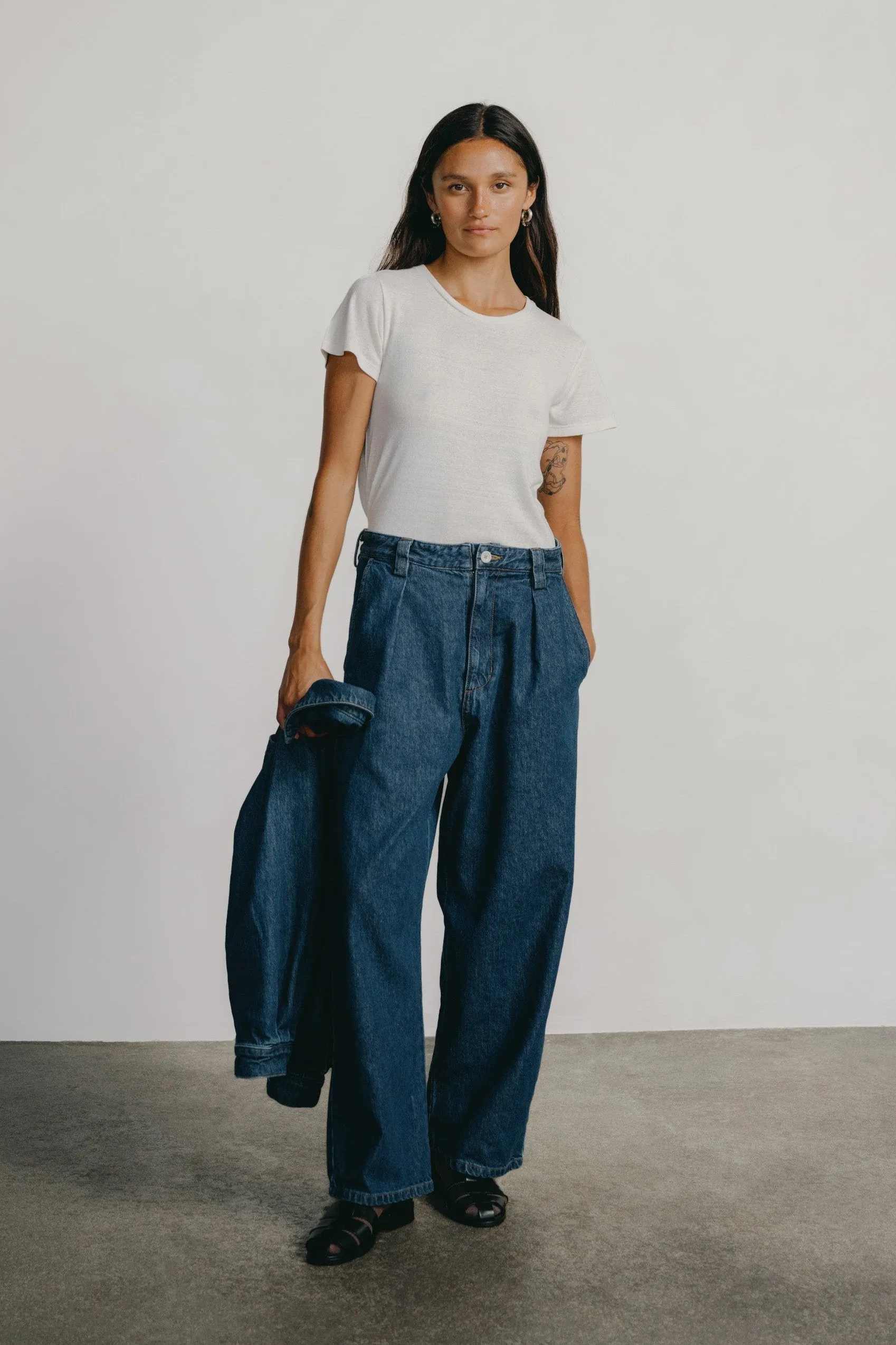 Field Pant, Tencel Denim, Vintage Dark