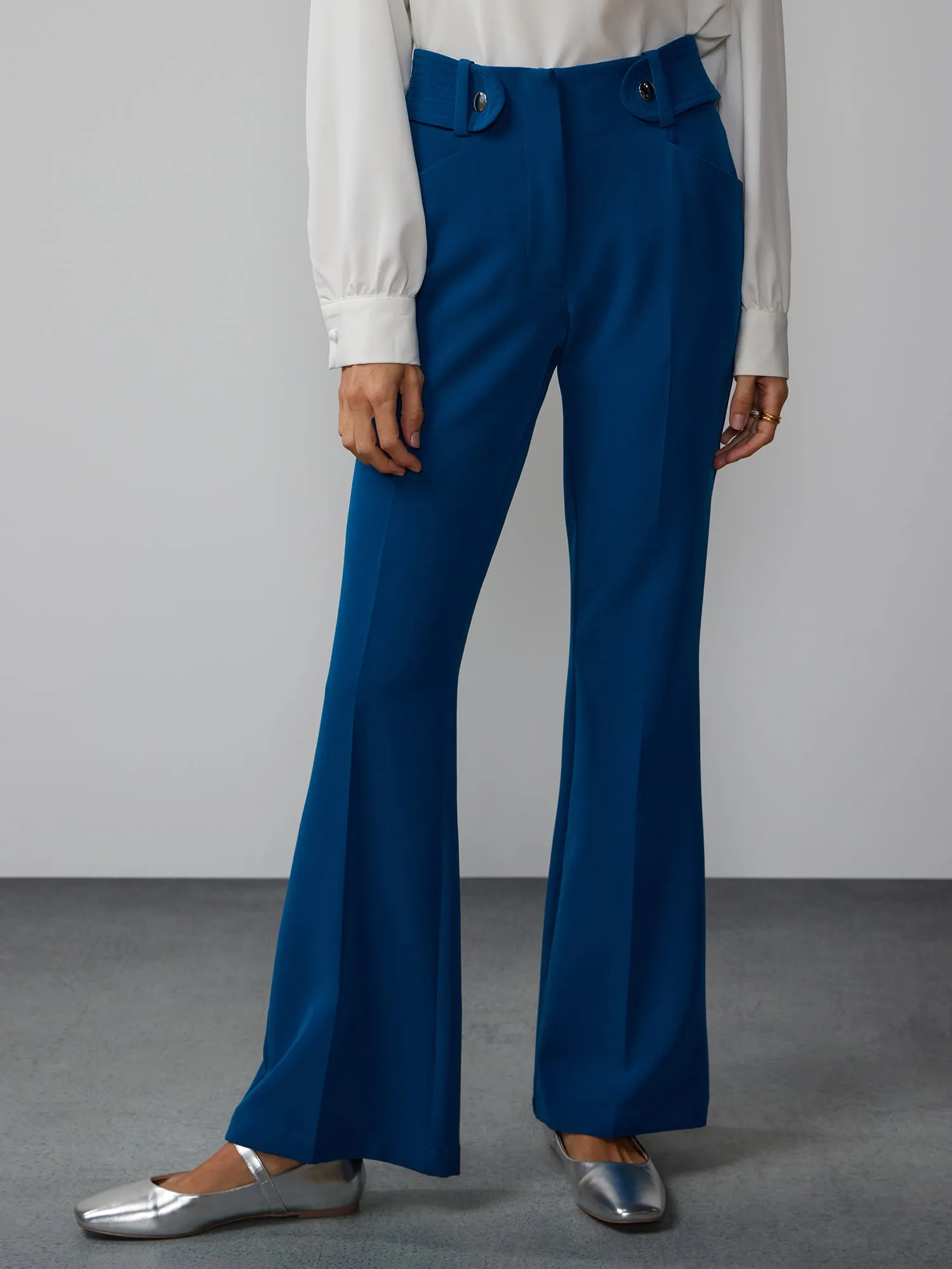 Flared Belted Pant