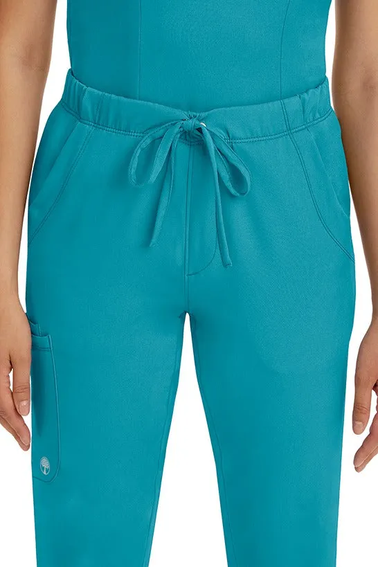 HH Works Women's Scrub Set Monica Top & Rebecca Pant | Teal Blue