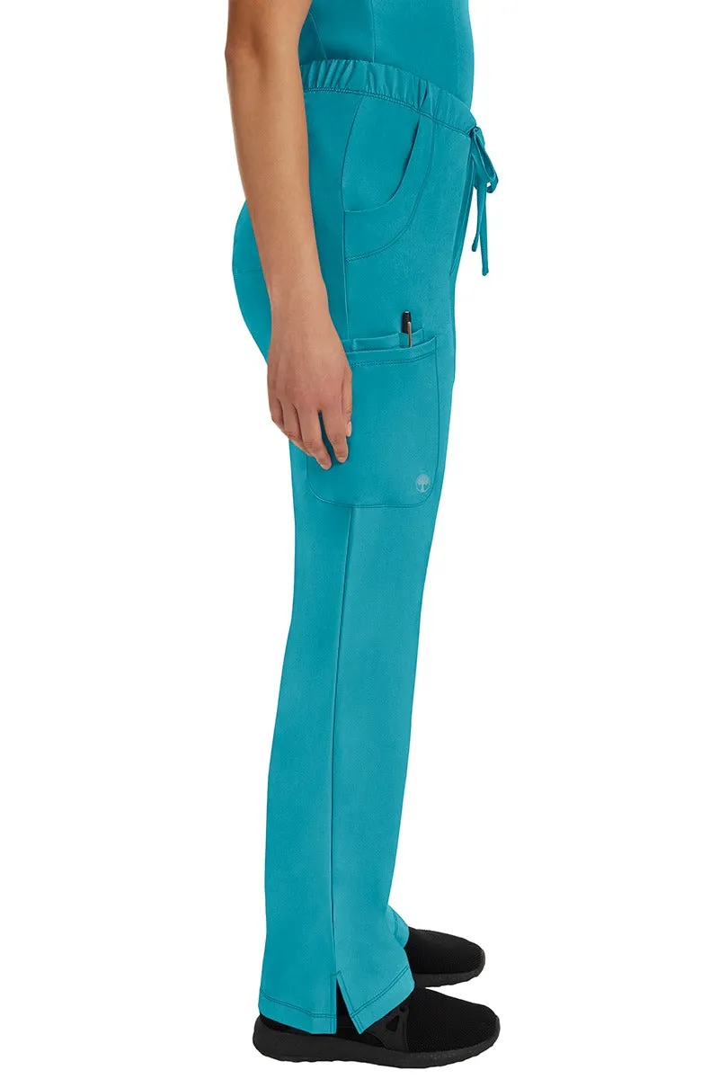 HH Works Women's Scrub Set Monica Top & Rebecca Pant | Teal Blue