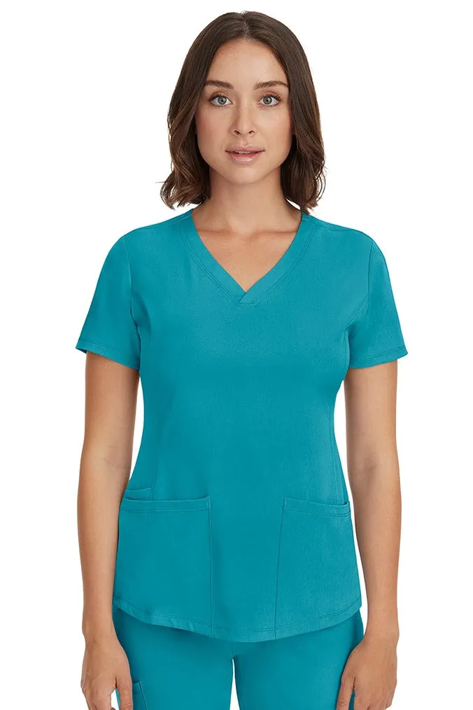 HH Works Women's Scrub Set Monica Top & Rebecca Pant | Teal Blue