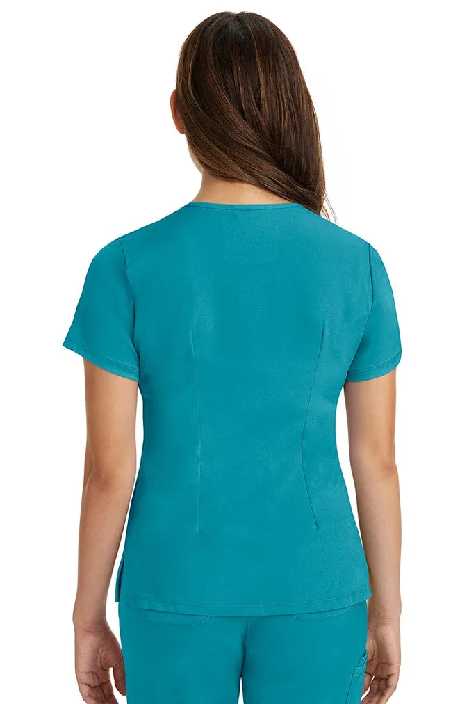 HH Works Women's Scrub Set Monica Top & Rebecca Pant | Teal Blue