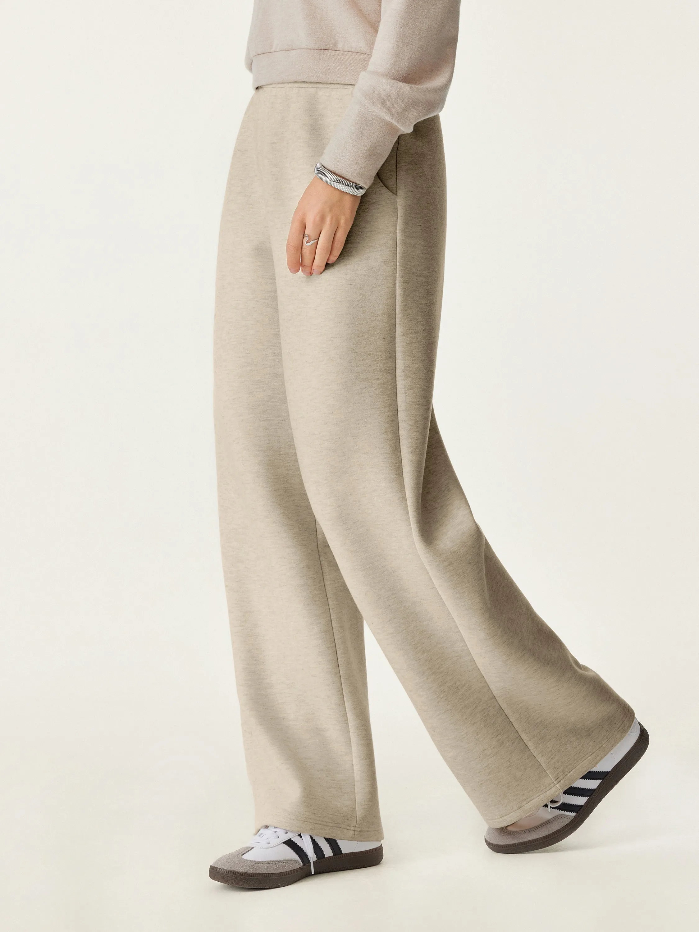 High Waisted Cozy Straight Leg Pant