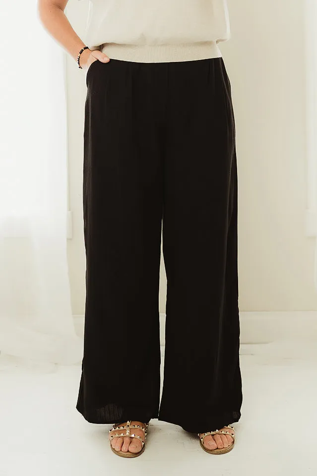 High Waisted Pleated Pants