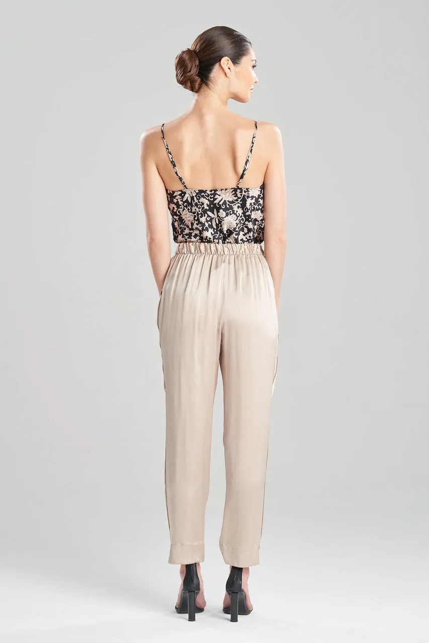 Key Essentials Silk Straight Leg Pants