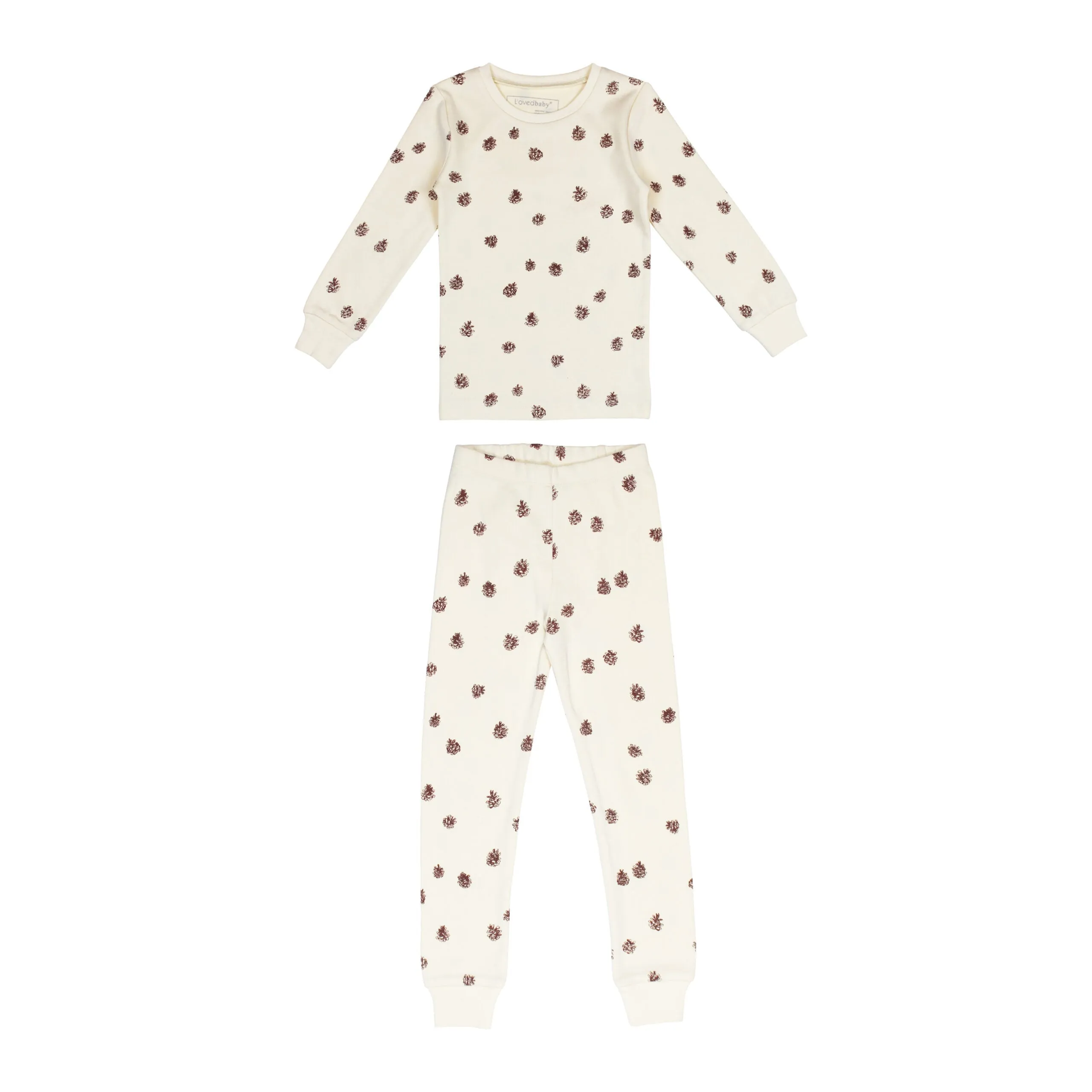 Kids' Organic Printed Sweatshirt & Jogger Set