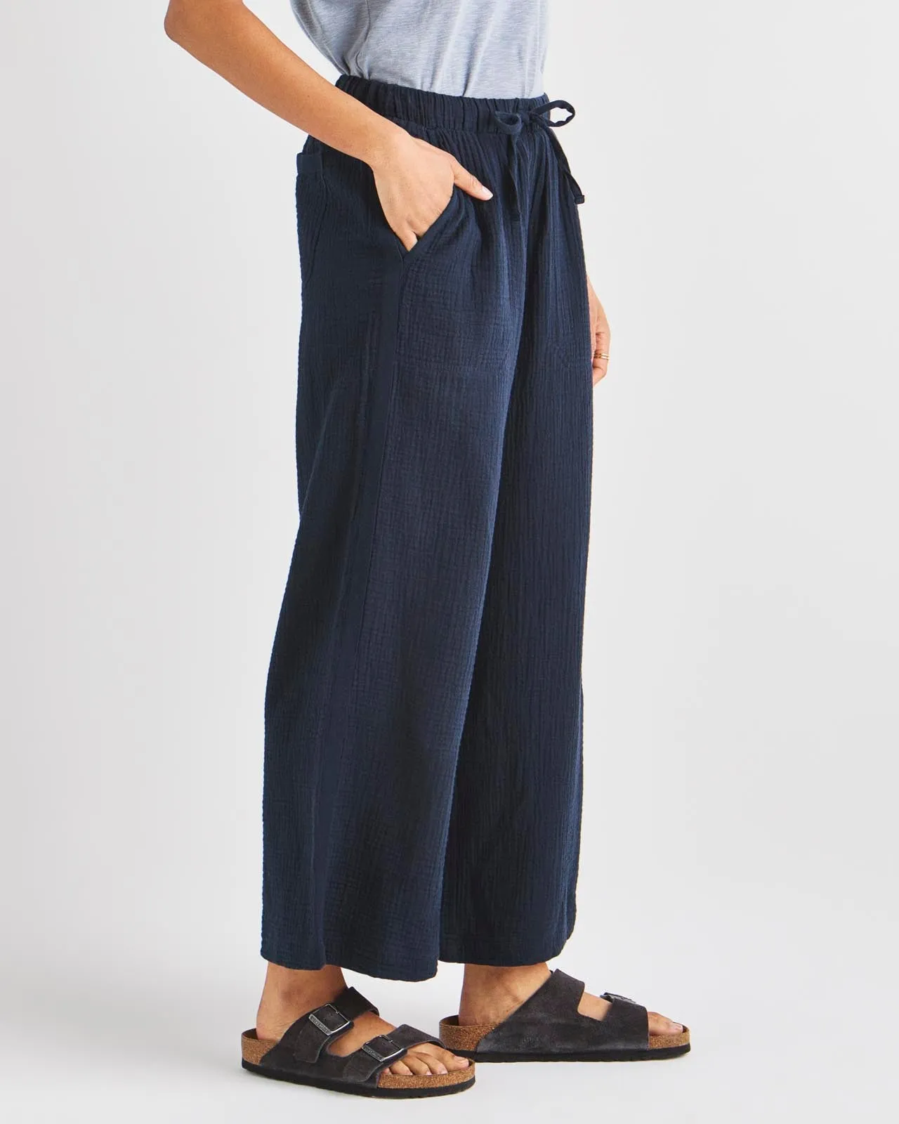 Kit Gauze Palazzo Pant