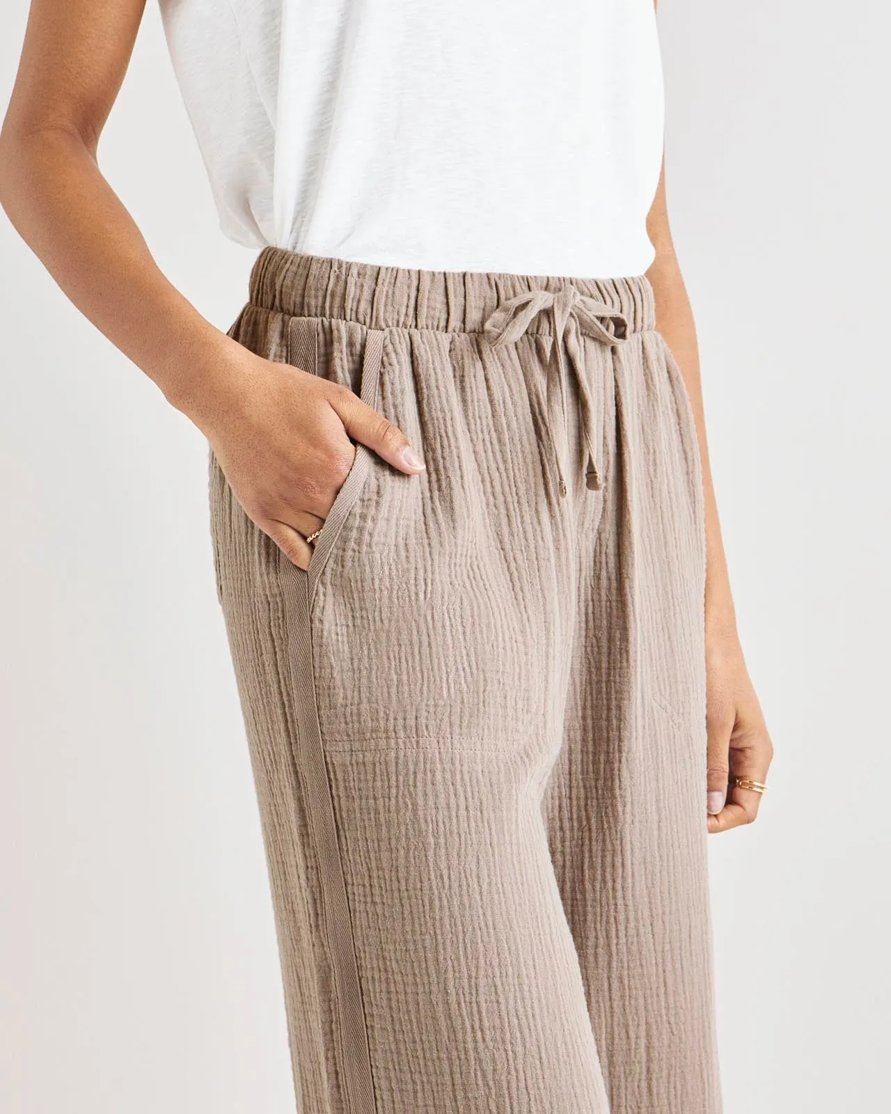 Kit Gauze Palazzo Pant