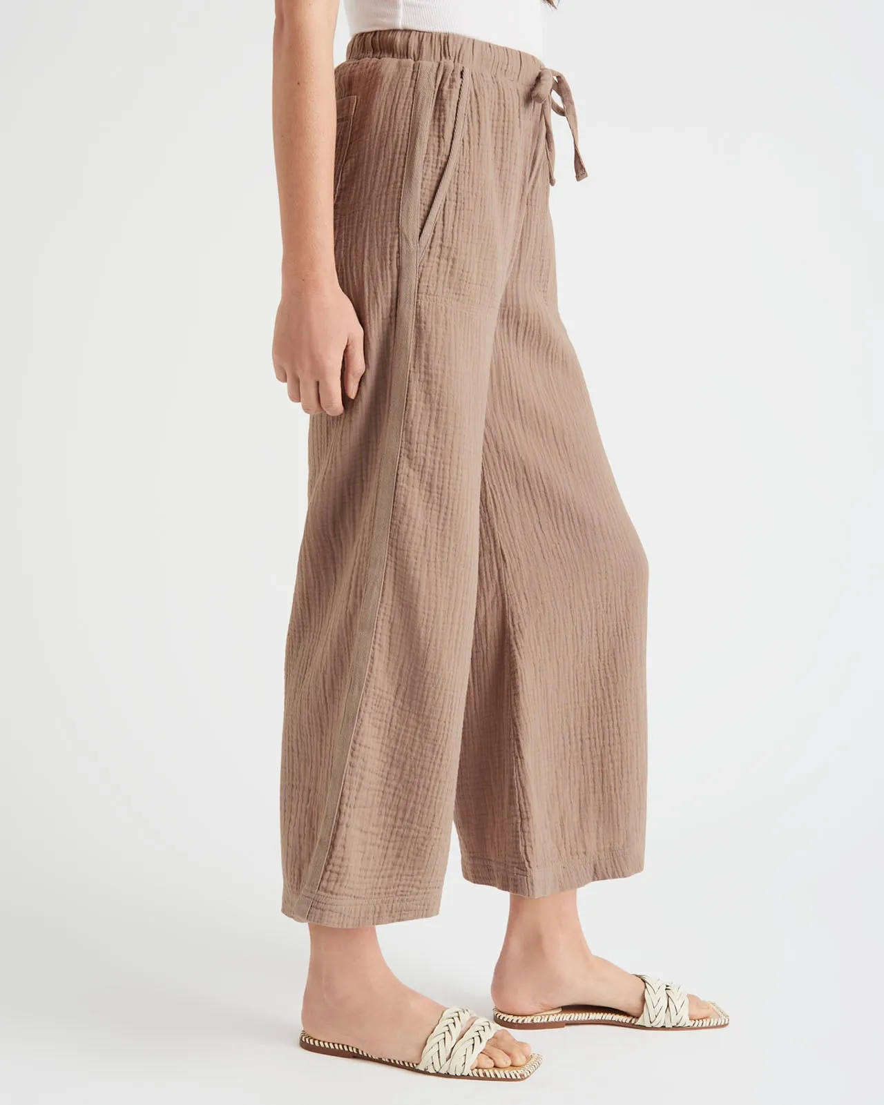 Kit Gauze Palazzo Pant