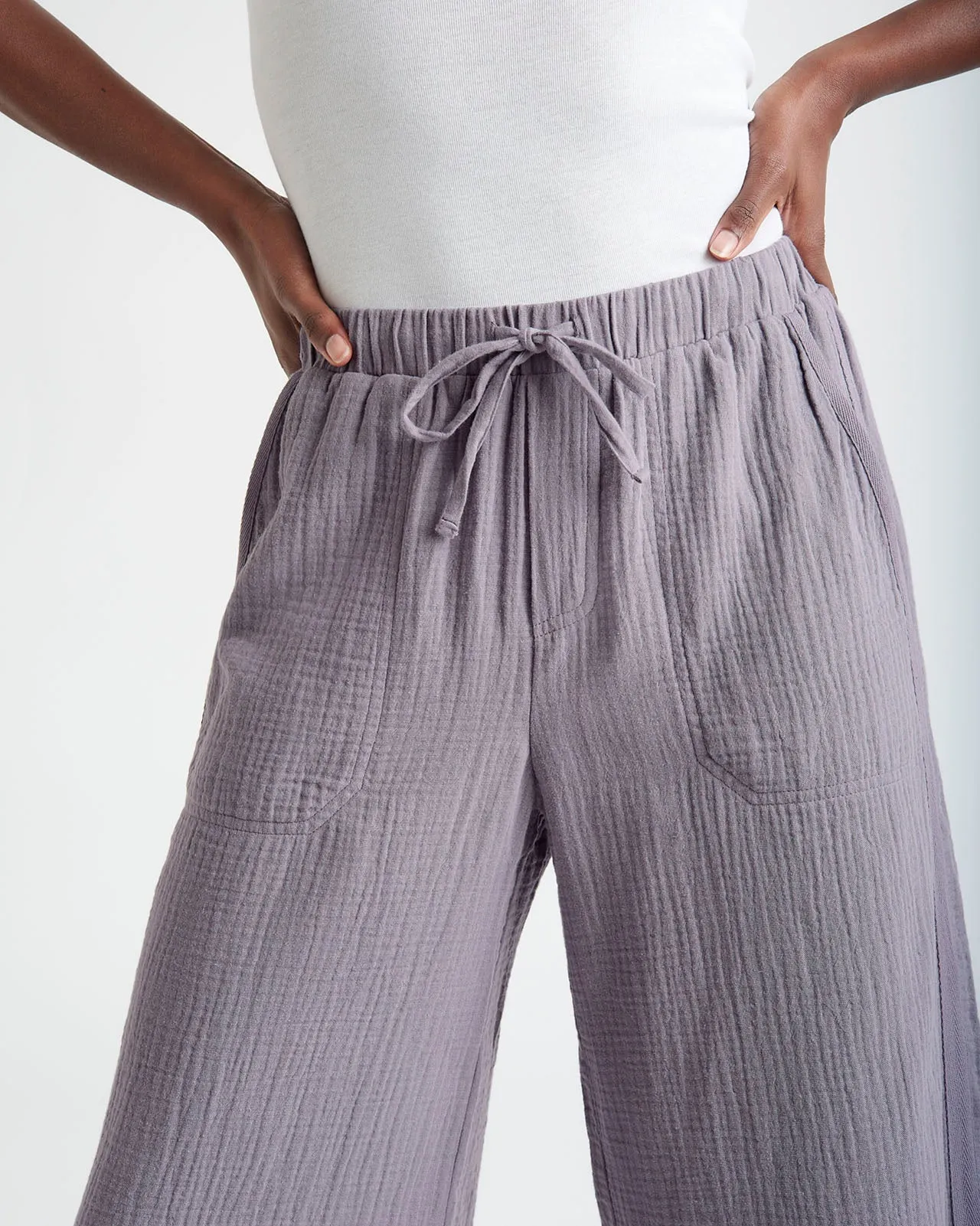 Kit Gauze Palazzo Pant