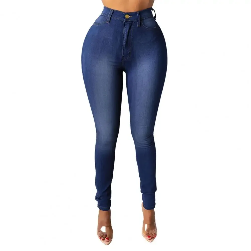 Laila Zipper Fly Pockets Stylish Look Denim Jeans 👖