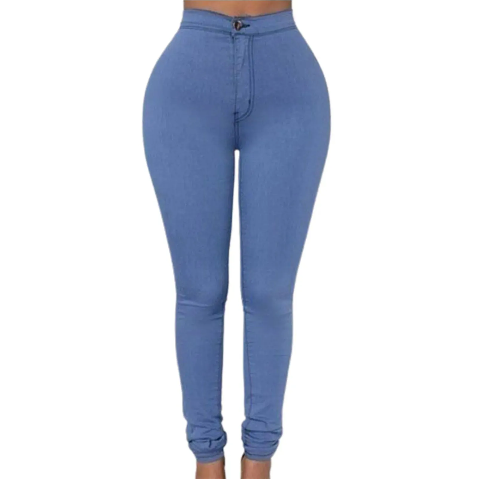 Laila Zipper Fly Pockets Stylish Look Denim Jeans 👖