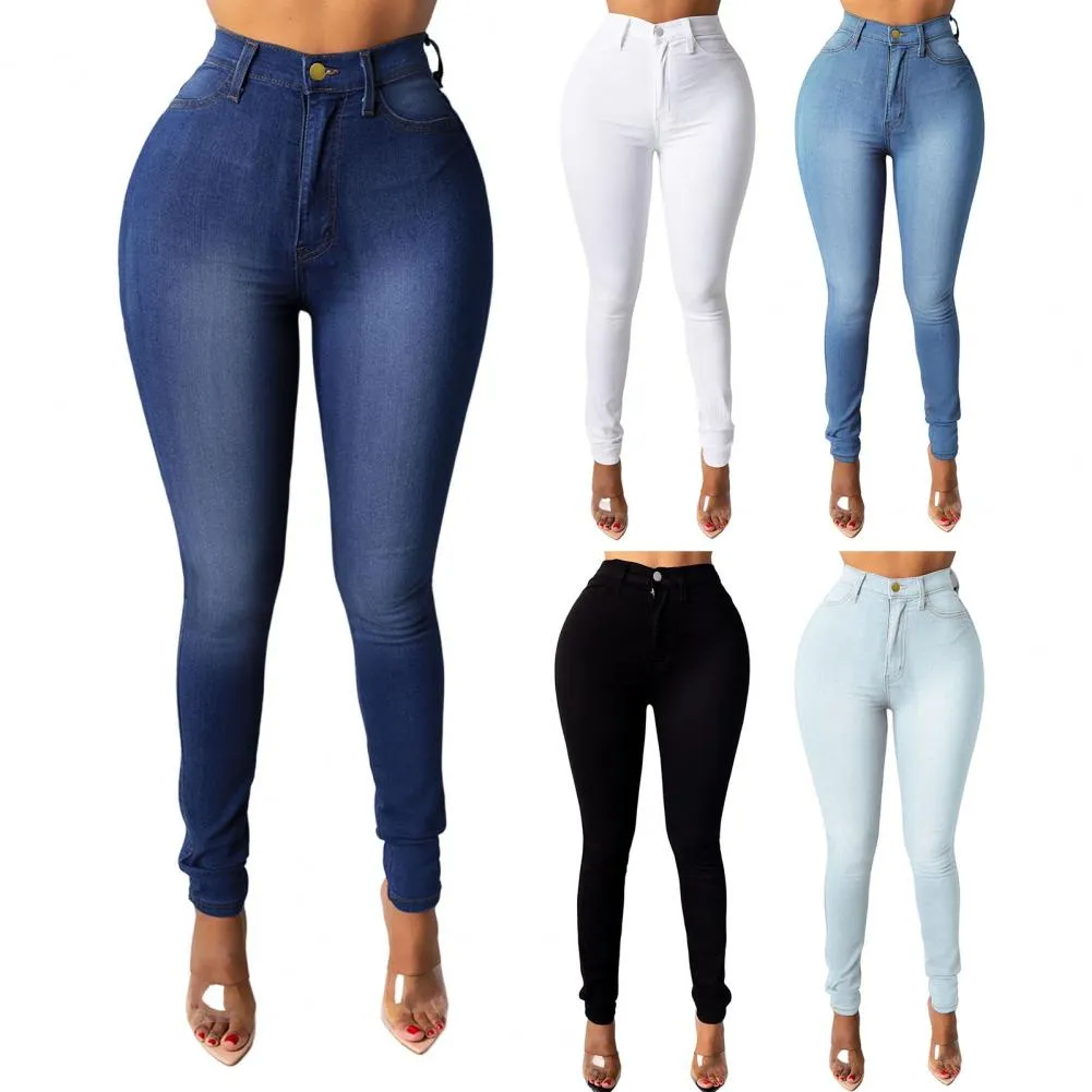 Laila Zipper Fly Pockets Stylish Look Denim Jeans 👖