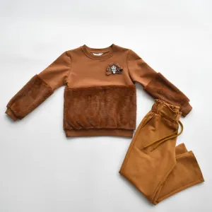 Lovely Brownies Girls Casual Set