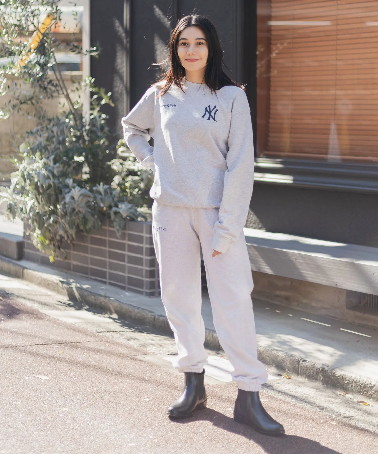 【MEN , WOMEN】Sporty&Rich Yankees Sweatpant