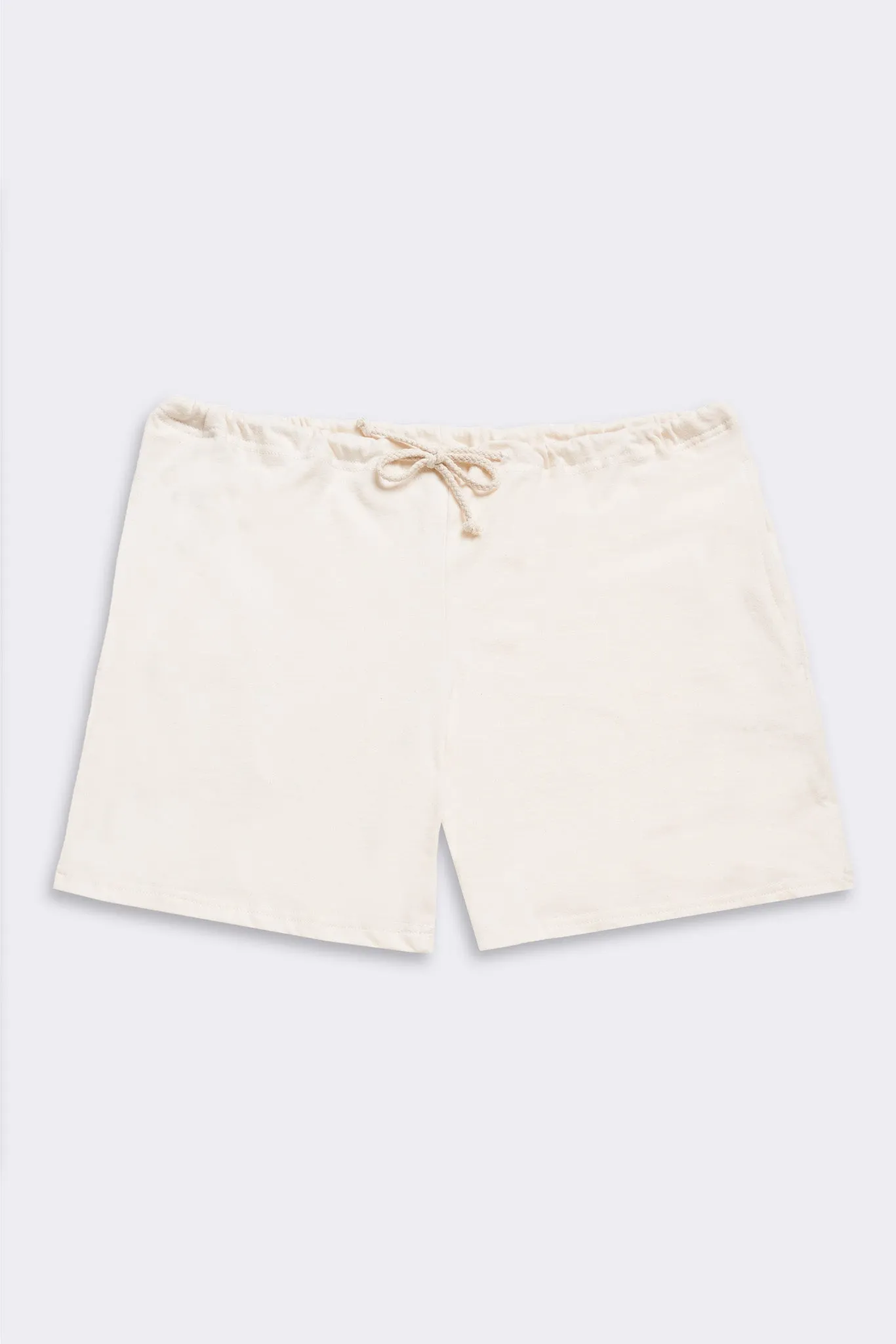 Men's Organic Lounge Shorts in Natural