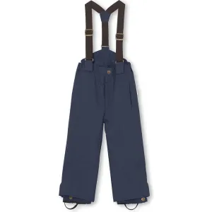 MINI A TURE Kids WITTE Waterproof Snow Ski Pants in Blue Nights