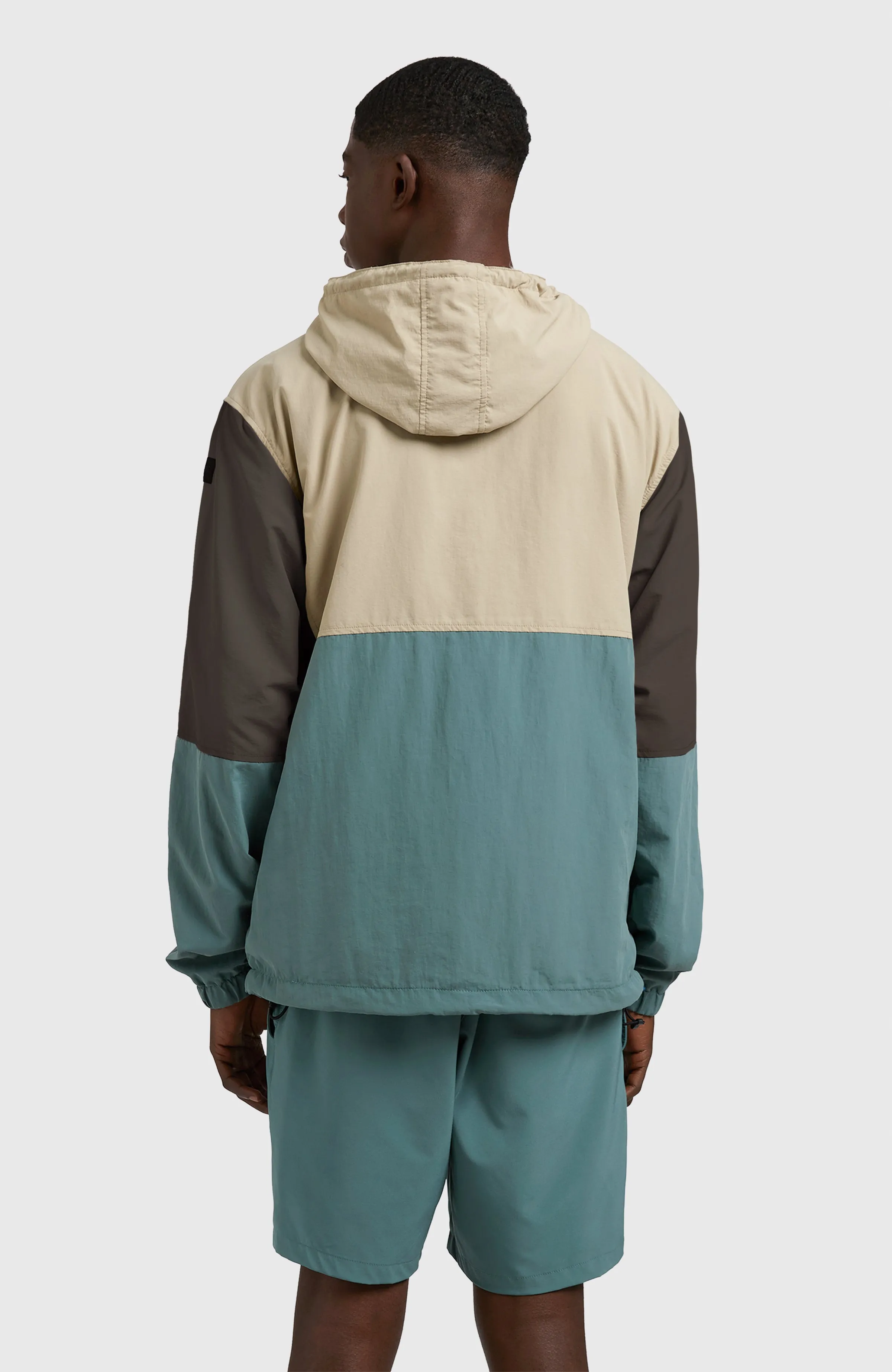 Modular Anorak Jacket | Crockery Colour Block