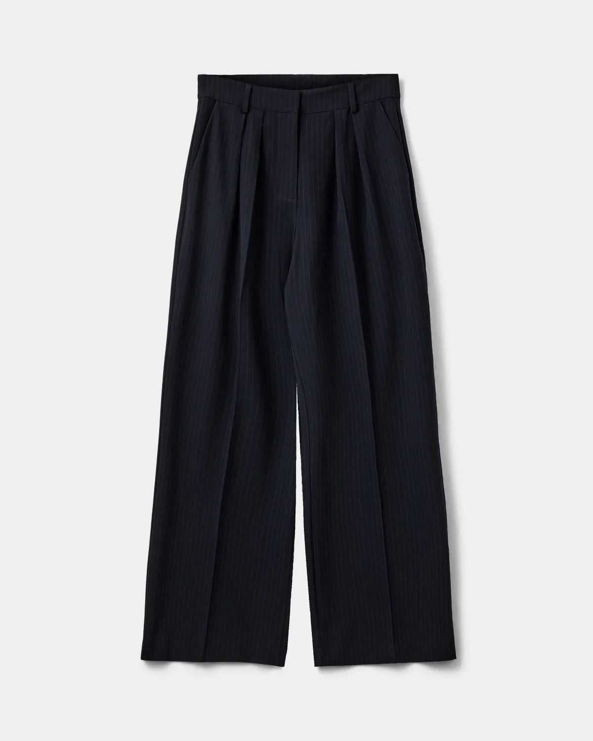 NATHALIASW TROUSERS - Navy