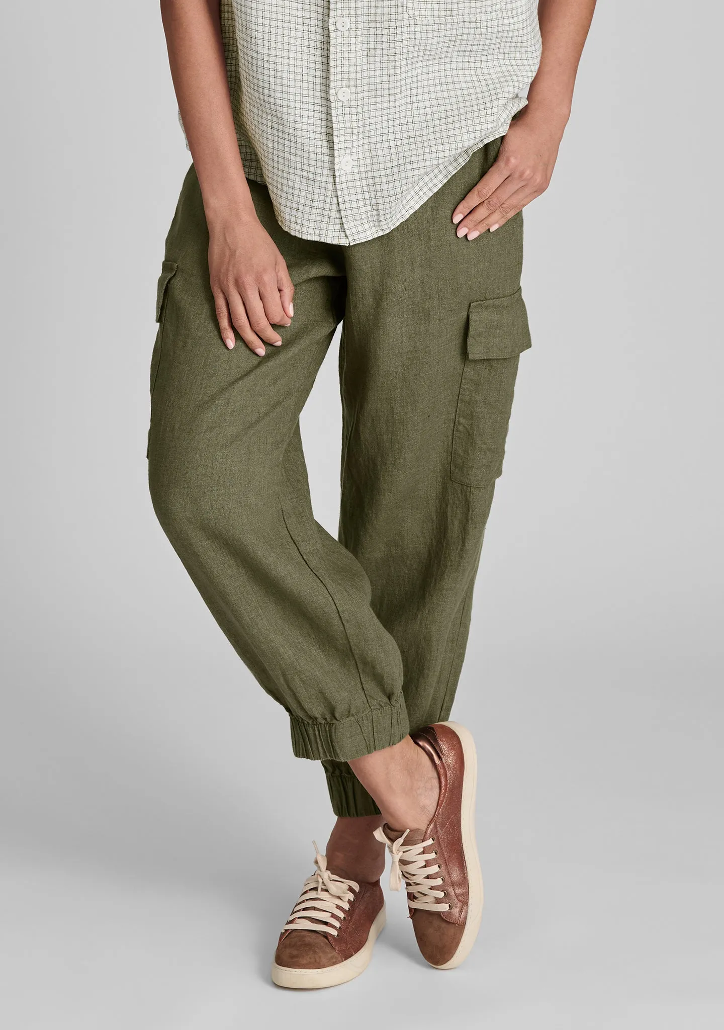 Nifty Pant - Linen Drawstring Pants