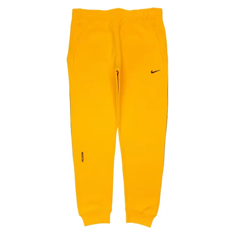 Nike x Drake NOCTA Fleece Pants Yellow