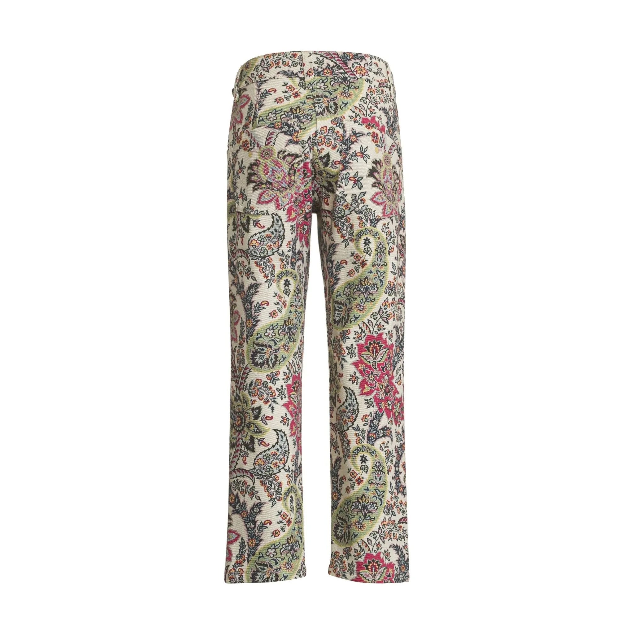 Paisley Print Trousers