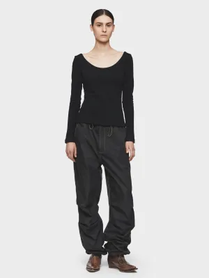 Parachute Pant in Black