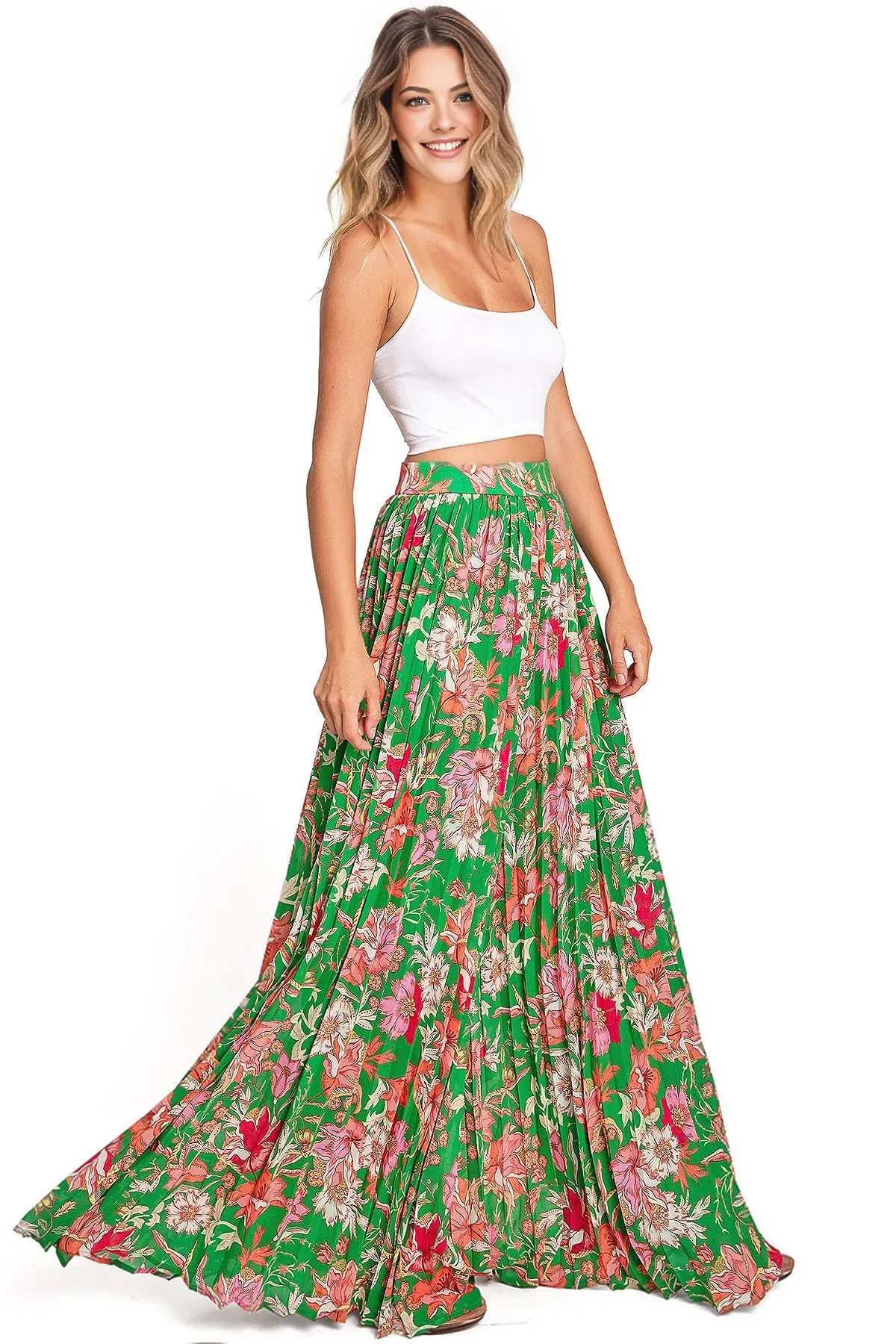 Paradise Pleated Pants