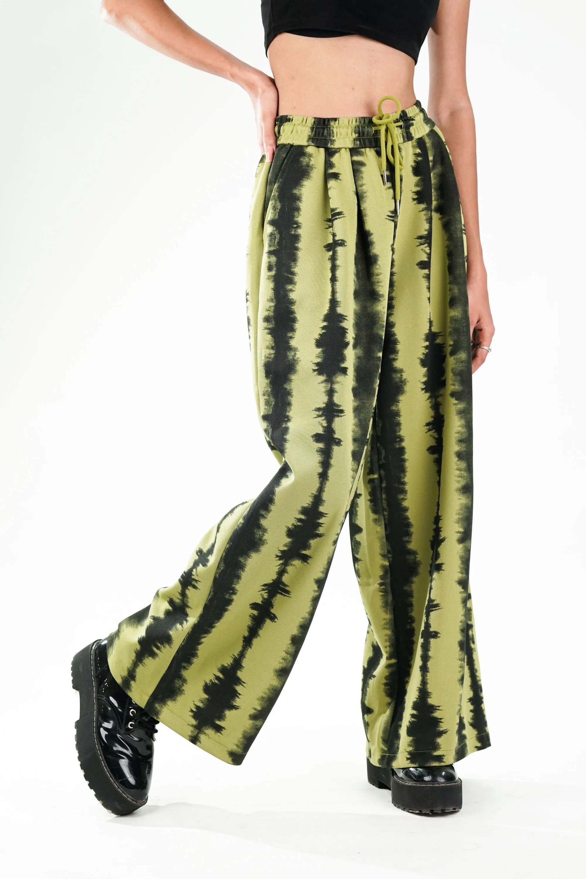 Pistachio Tie-Dye Sweatpants