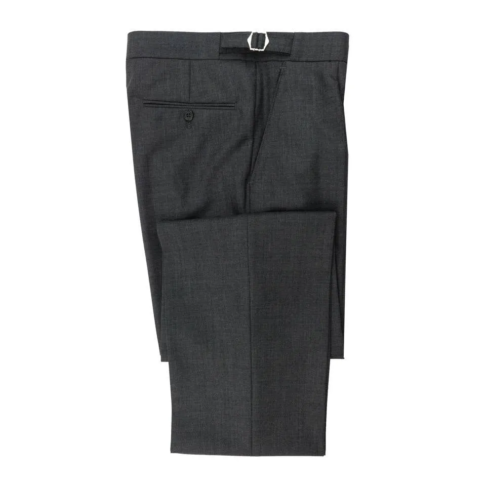 Pleated Suit Pants - Plain Grey