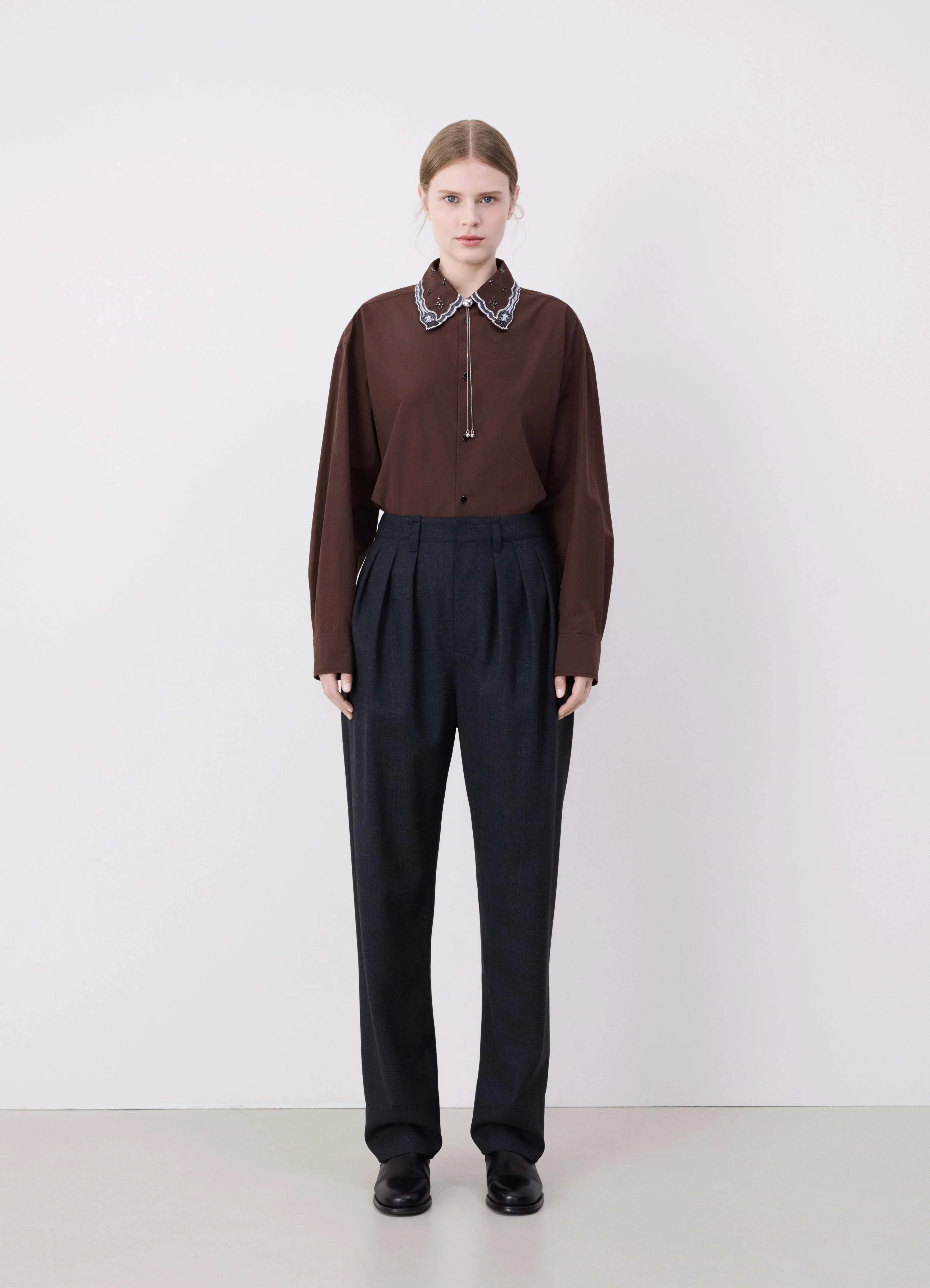 PLEATED TAILORED PANTS