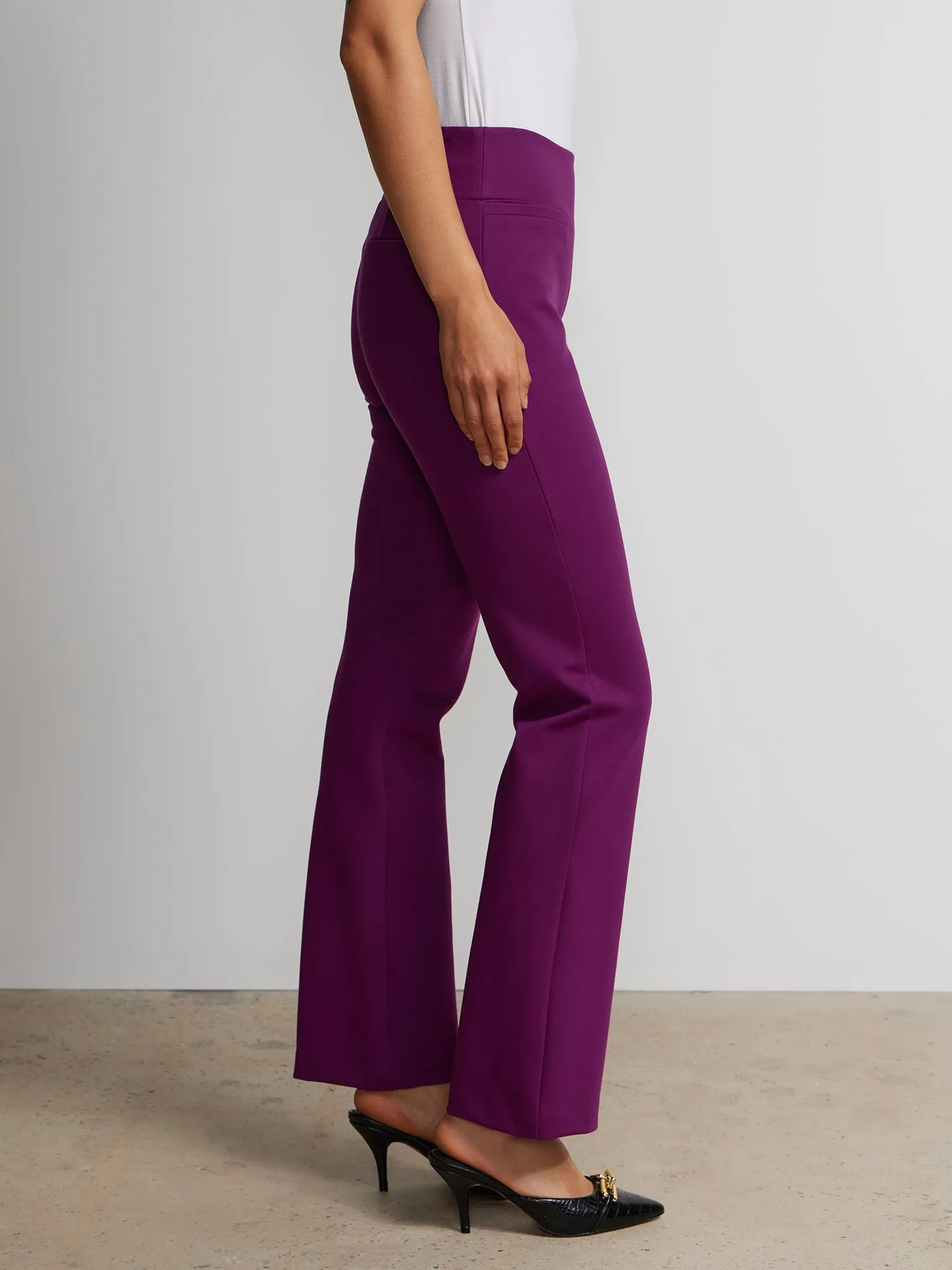 Ponte Bootcut High Rise Pant