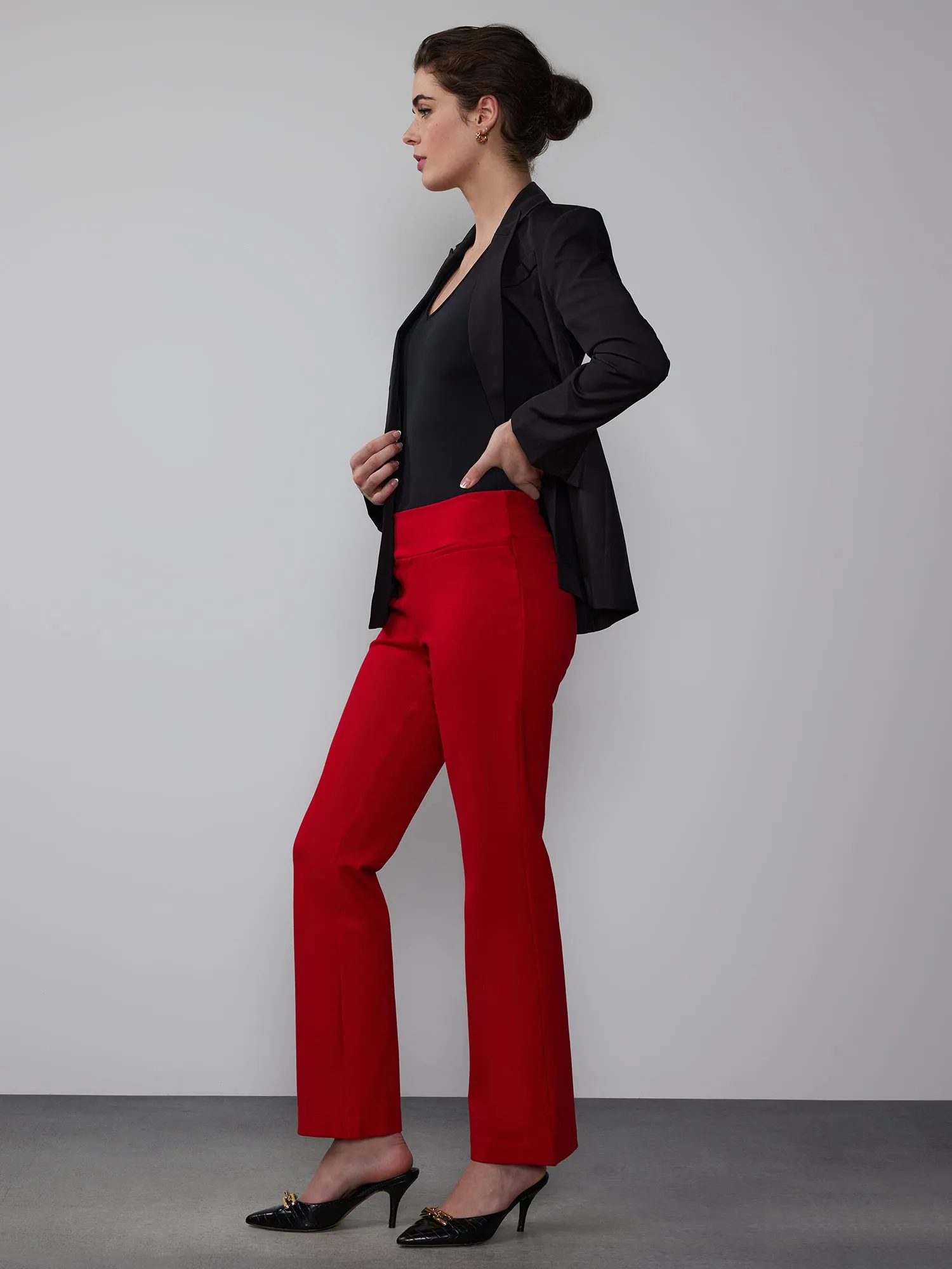 Ponte Bootcut High Rise Pant