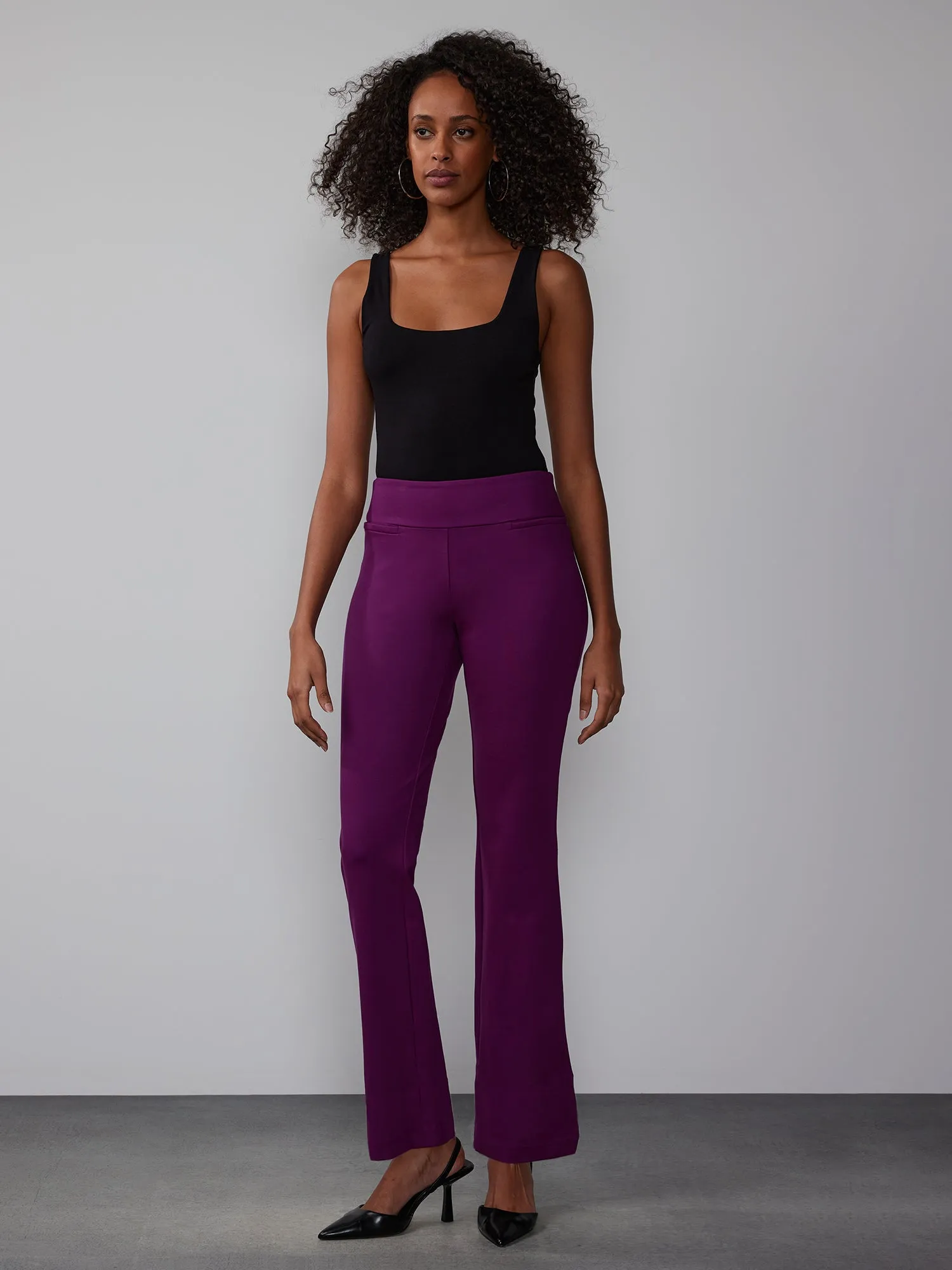 Ponte Bootcut High Rise Pant