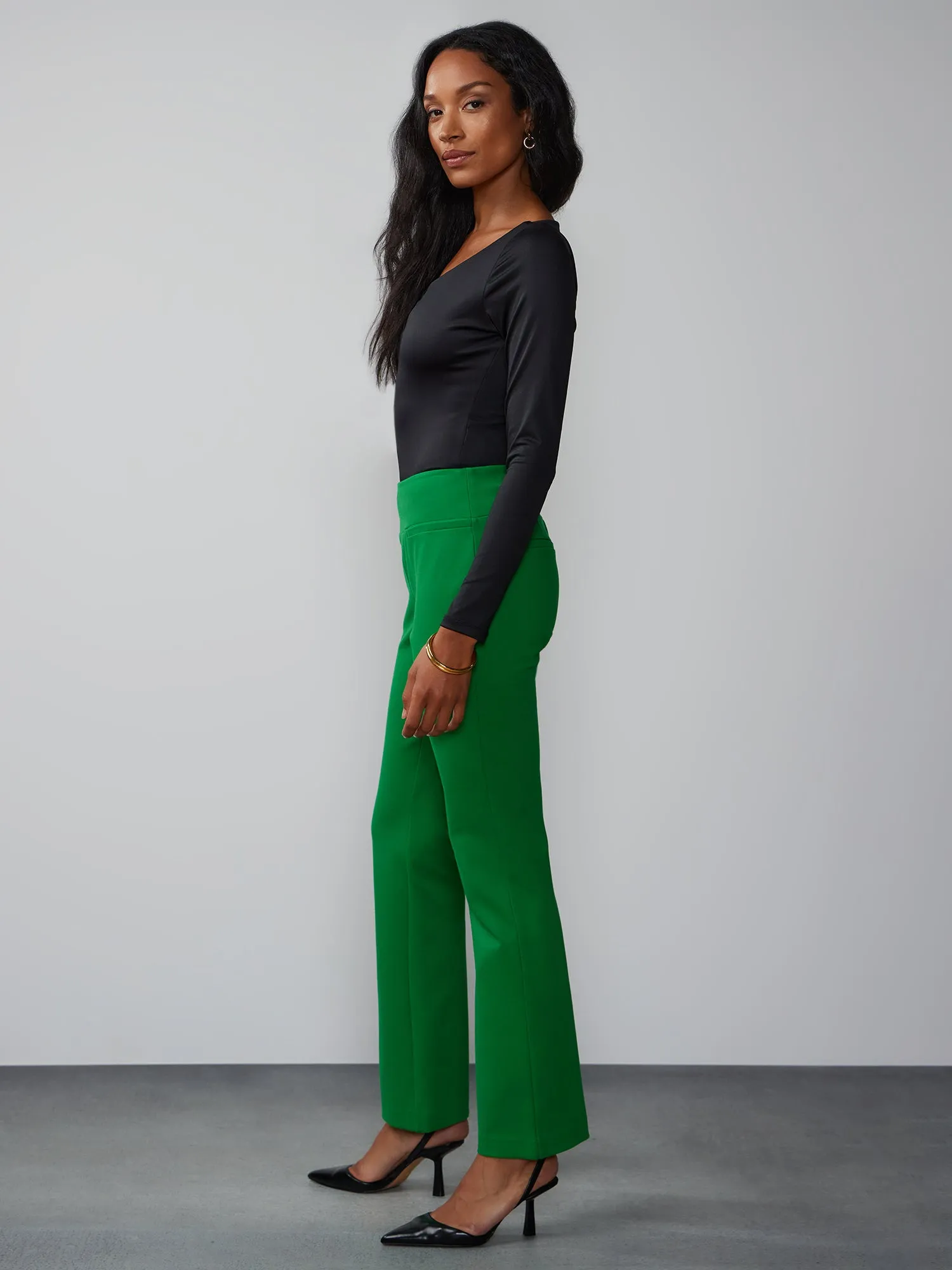 Ponte Bootcut High Rise Pant